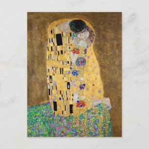 Carte Postale Le Baiser de Gustav Klimt