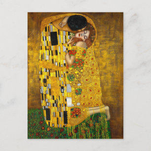 Carte Postale Le baiser de Gustav Klimt