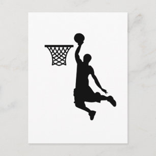 Carte Postale Le basket-ball est un sport