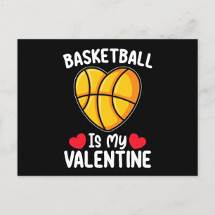 Carte Postale Le Basket Est Mon Sport De Saint Valentin