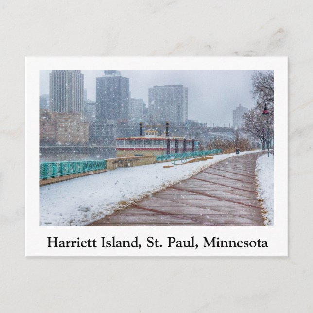 Carte Postale Le bateau de démonstration du Minnesota Centennial (Devant)