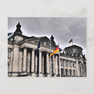 Carte Postale Le bâtiment du Reichstag, Berlin