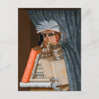 Le bibliothécaire c. 1566 par Giuseppe Arcimboldo