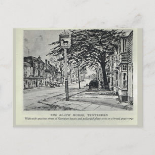 Carte Postale Le Black Horse Inn, Tenterden