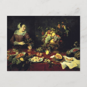 Carte Postale Le bol de fruits