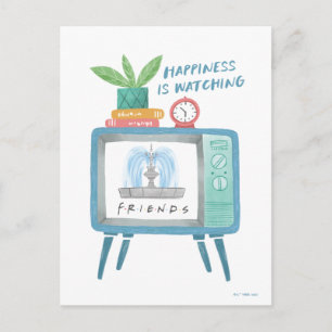 Carte Postale Le bonheur c'est de regarder FRIENDS™