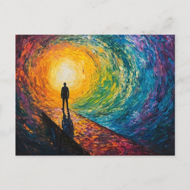 Carte Postale Le bord de la dimension (Devant)