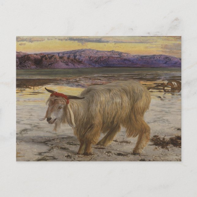 Carte Postale Le bouc émissaire (Devant)