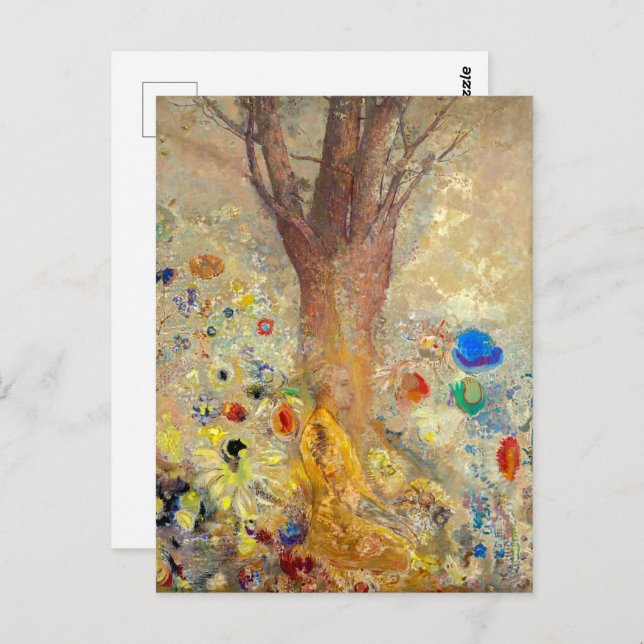 Carte Postale Le Bouddha | Odilon Redon | (Devant / Derrière)