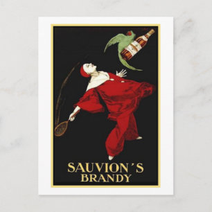 Carte Postale Le brandy de Sauvion