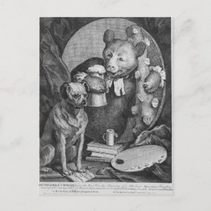 Carte Postale Le Bruiser Charles Churchill,