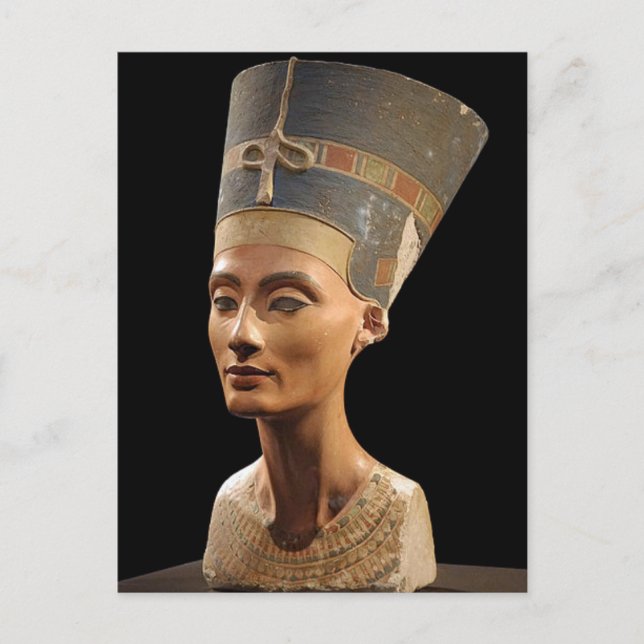 Carte Postale Le buste de la reine Nefertiti (Devant)