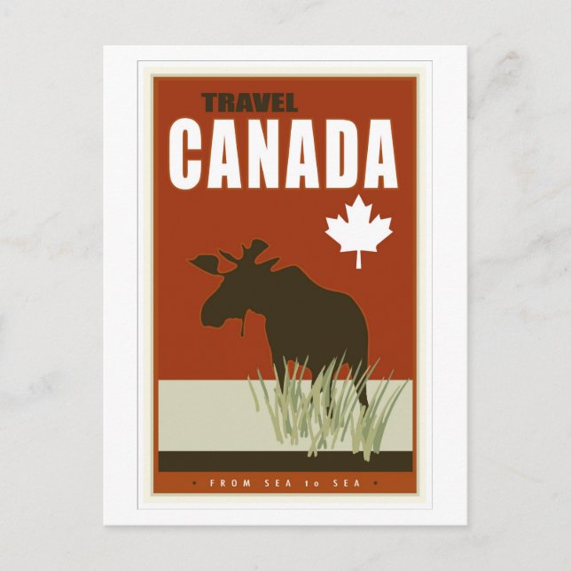 Carte Postale Le Canada (Devant)