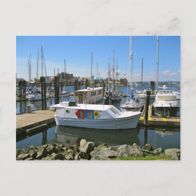 Carte Postale Le CANADA, port intérieur, Victoria, AVANT JÉSUS (Devant)