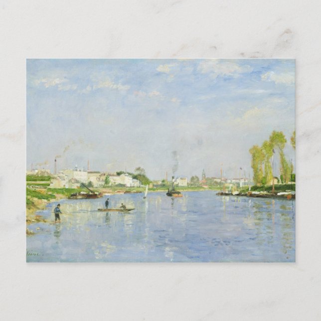 Carte Postale Le canal Saint-Denis (Devant)