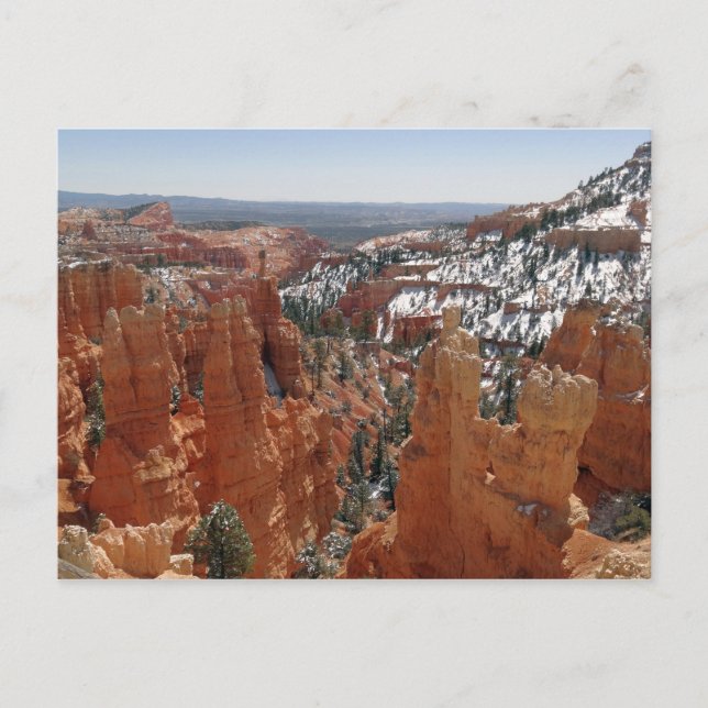 Carte Postale Le canyon Fairyland au parc national Bryce Canyon (Devant)