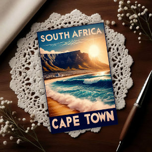 Carte Postale Le Cap - Afrique du Sud Voyage Rétro