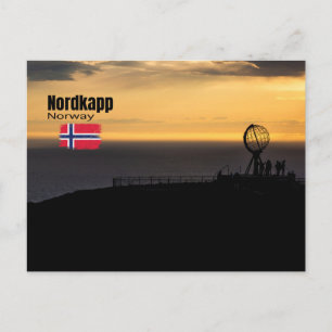 Carte Postale Le cap Nord magique