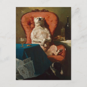 Carte Postale Le Carlin Dogfather Don Smug, alias Carlin Daddy