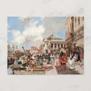 Carte Postale Le Carnaval, Venise