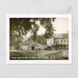 Carte Postale Le Carré, Long Valley, New Jersey Vintage