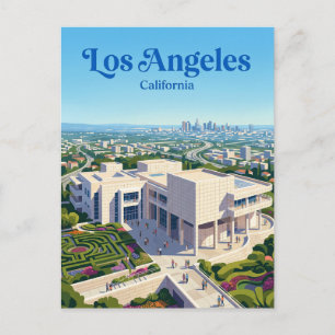 Carte Postale Le centre Getty Californie