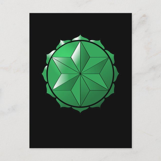 Carte Postale Le chakra du coeur (Devant)