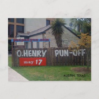 Carte Postale Le champion du monde d'O. Henry Calembour-