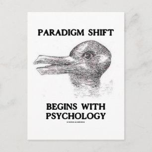 Carte Postale Le Changement De Paradigme Commence Par La Psychol