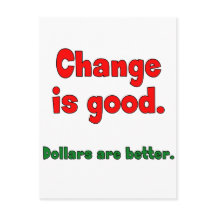 Le changement est bon