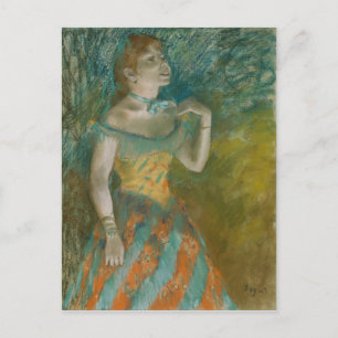 Carte Postale Le chanteur en vert - Edgar Degas