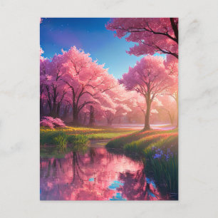 Carte Postale Le charme captivant de la rivière