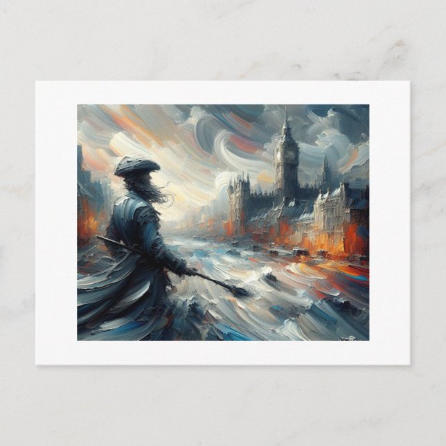 Carte Postale Le Château, (Devant)