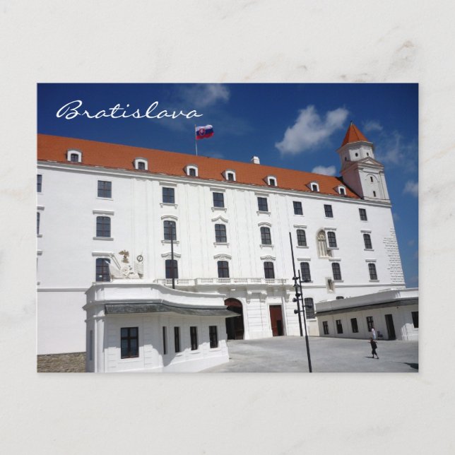Carte Postale le château de bratislava (Devant)