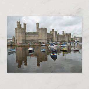Carte Postale Le château de Caernarfon