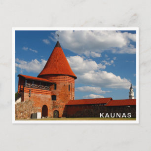 Carte Postale Le château de Kaunas