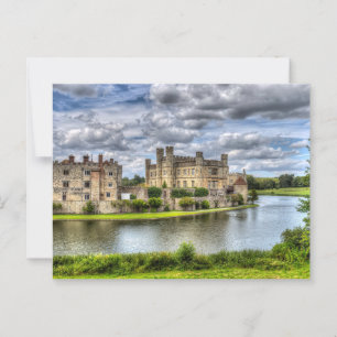 Carte Postale Le Château De Leeds Et La Douche