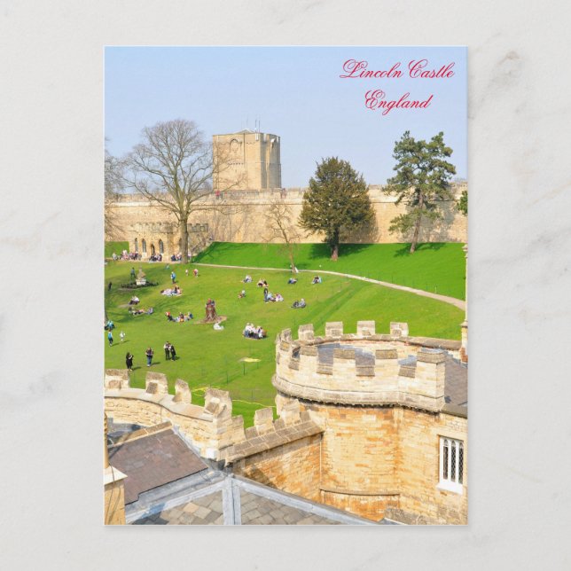 Carte Postale Le château de Lincon (Devant)