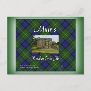Carte Postale Le château de Rowallan de Muir, Ale