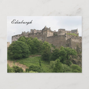 Carte Postale le château d'edinburgh