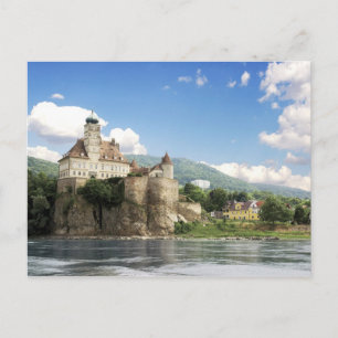 Carte Postale Le château époustouflant de Schonbuhel est situé a
