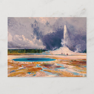 Carte Postale Le château Geyser, parc national de Yellowstone 18