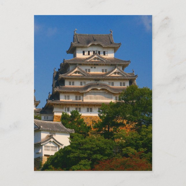 Carte Postale le château himeji (Devant)