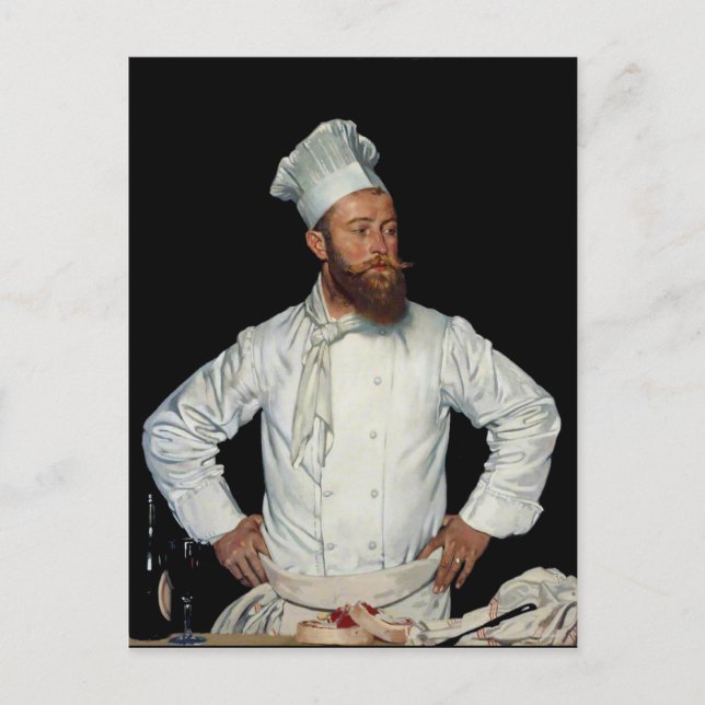 Carte Postale Le Chef par Orpen Fine Art (Devant)