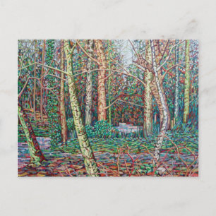 Carte Postale Le chemin de janvier