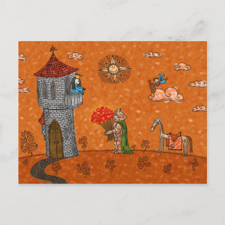 Carte Postale Le Chevalier et la Dame