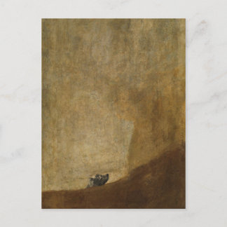 Carte Postale Le Chien de Francisco Goya