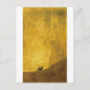 Carte Postale Le chien, par Francisco de Goya