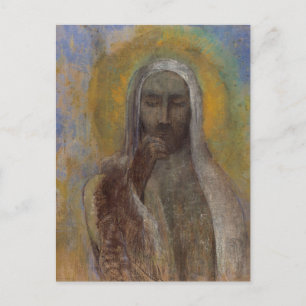 Carte Postale Le Christ du Silence par Odilon Redon