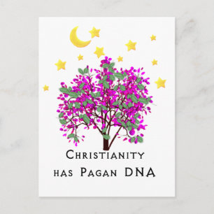 Carte Postale Le christianisme a l'ADN païen
